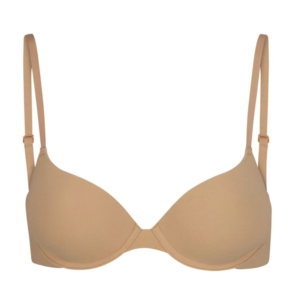 NEW Skims Fits Everybody Push Up Demi Bra in Ochre 36D